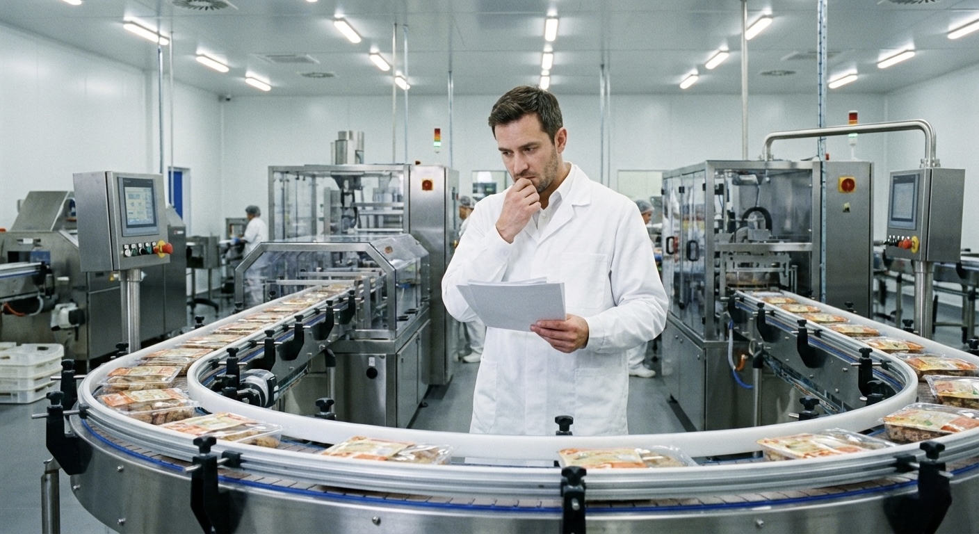 Modern manufacturing production facility