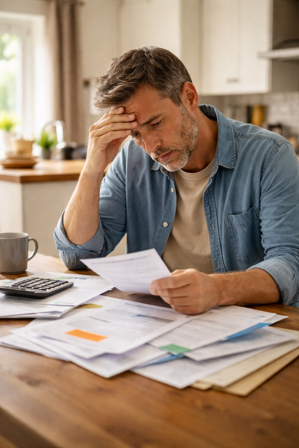 זוג לחוץ פיננסית